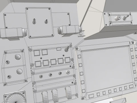 Helicopter OH-1 Ninja JGSDF White Static --446-- 3D Model