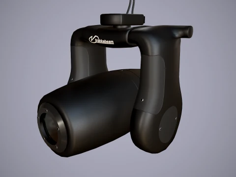 Helicopter Search Lights Collection --285-- 3D Model
