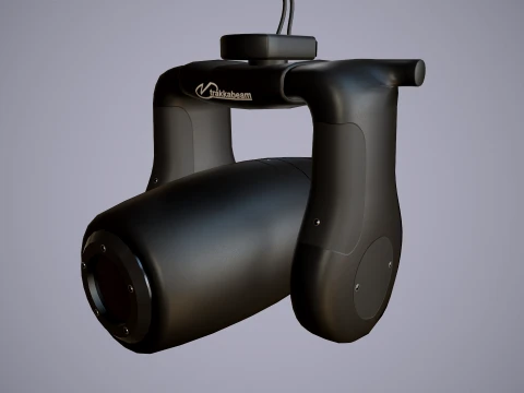 Helicopter Search Lights Collection --285-- 3D Model