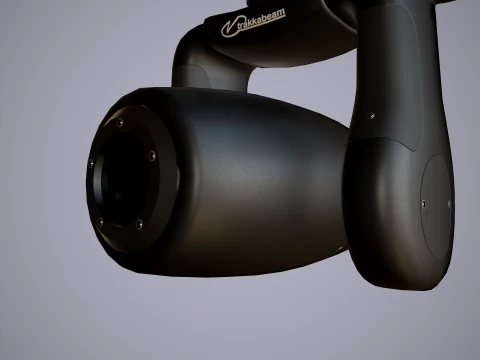 Helicopter Search Lights Collection --285-- 3D Model