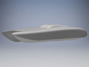 catamarano RC Modello di stampa 3D