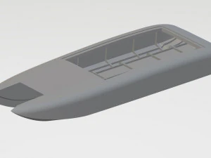rc catamaran 3D Print Model