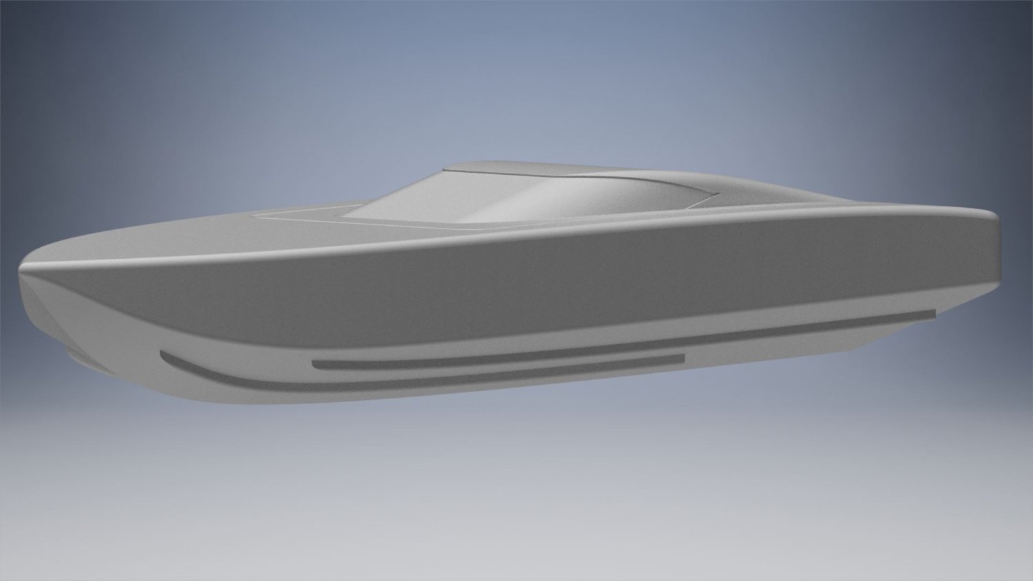 stereoanlæg lykke madras rc racing boat 3D Print Model in Toys 3DExport