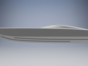 rc racing boat 3D Принт Модель