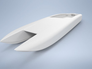 rc catamaran 3d print model 3D प्रिंट मॉडल
