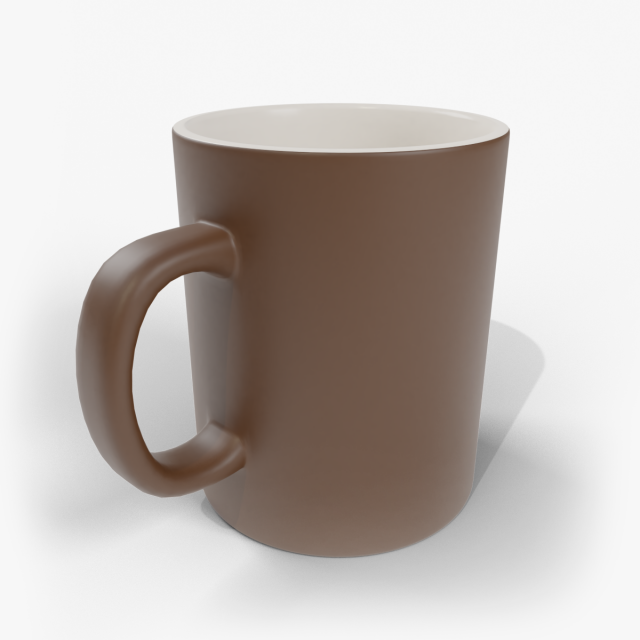 coffee mug Model 3D .c4d .max .obj .3ds .fbx .stl .blend 