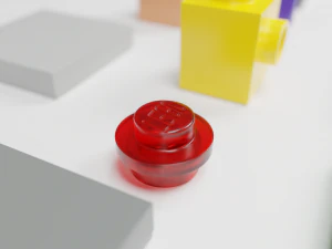 lego brick collection - 35 pieces 3D Model