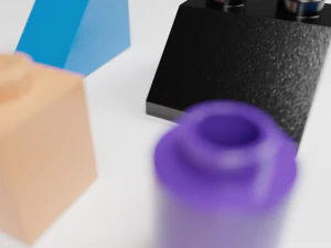 lego brick collection - 35 pieces 3D Model