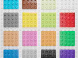 lego brick collection - 35 pieces 3Dモデル