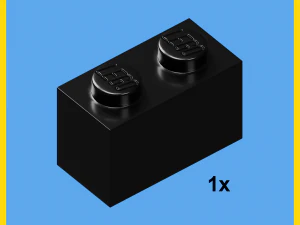 lego brick collection - 35 pieces 3D Model