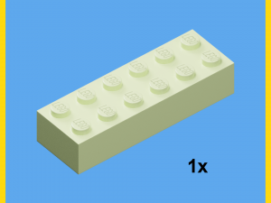 lego brick collection - 35 pieces 3Dモデル