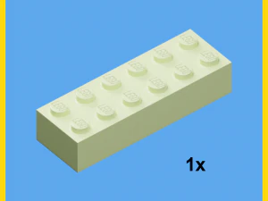 lego brick collection - 35 pieces 3D Model