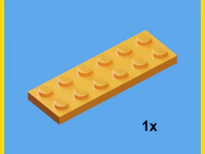 lego brick collection - 35 pieces 3D Model