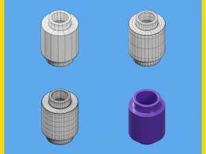 lego brick collection - 35 pieces 3D Model