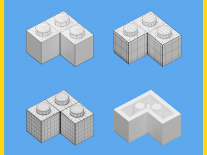 lego brick collection - 35 pieces 3Dモデル