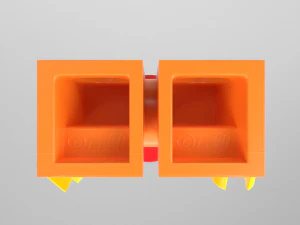 lego minifigure - construction worker 3D Model