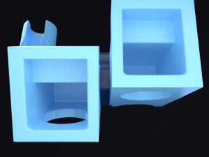 lego minifigure - dr manhattan watchmen 3D-Modell