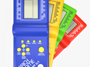 brick game - 9999 in 1 3D Model