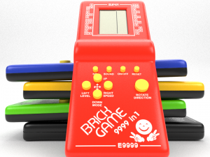 brick game - 9999 in 1 3D Model