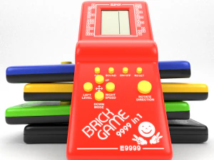 brick game - 9999 in 1 3D Model