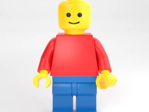 レゴスタンダードミニフィギュア 3Dモデル