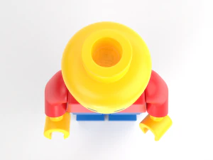 minifigura lego padr&atilde;o Modelo 3D