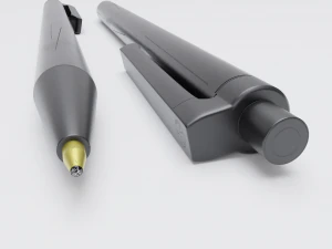 detailed ballpoint pen 3D Model