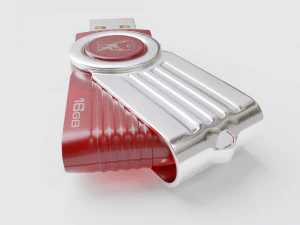 kingston flash drive 16gb 3D Model