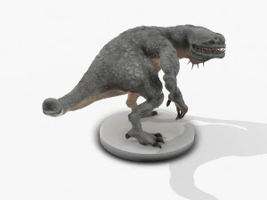 monstro rex Modelo de Impressão 3D