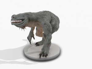 monstro rex Modelo de Impressão 3D