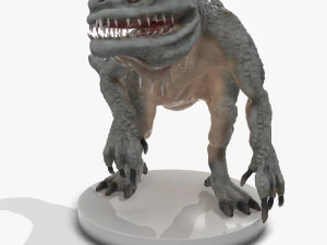 monstro rex Modelo de Impressão 3D