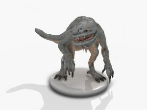 monstro rex Modelo de Impressão 3D