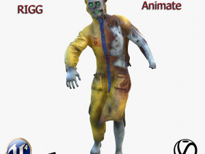 zombidoc 3Dモデル