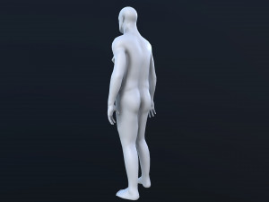 fat man Modello 3D