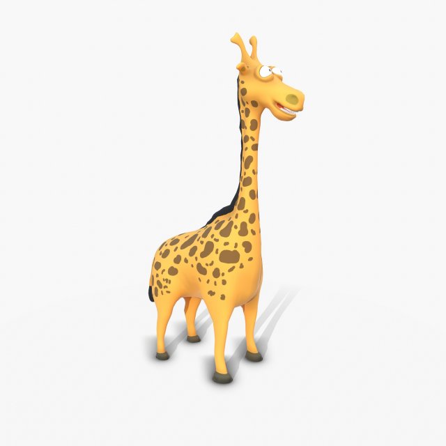 giraff 3Dモデル .c4d .max .obj .3ds .fbx .stl .blend 