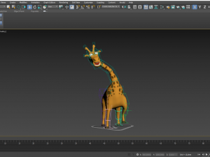 giraff 3Dモデル