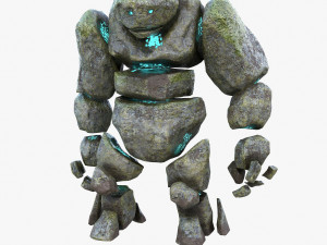 golem 3D 모델