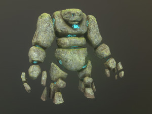 golem 3D 模型