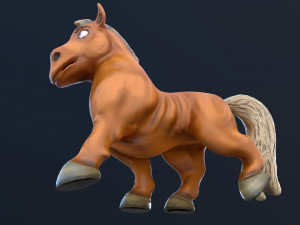 horsepony Model 3D