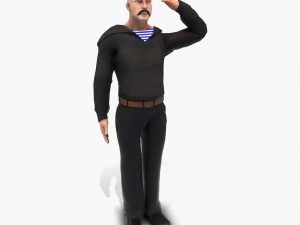 sailor - 1903- 1920g 3D Model