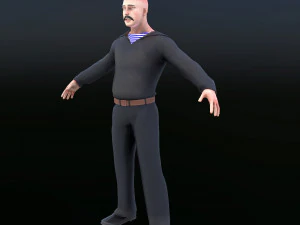 sailor - 1903- 1920g 3D Model