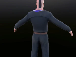 sailor - 1903- 1920g 3D Model