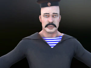 sailor - 1903- 1920g 3D Model