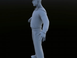 sailor - 1903- 1920g 3D 모델