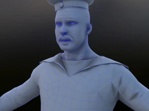 sailor - 1903- 1920g 3D Model