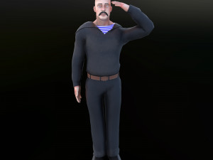sailor - 1903- 1920g 3D 모델