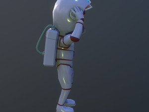 spase wooman 3D 모델