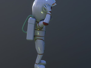 spase wooman 3D 모델
