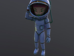 spase wooman 3D 모델