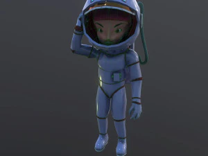 spase wooman 3D Model